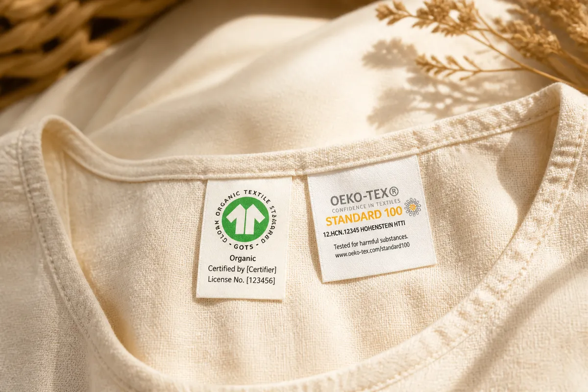 certificare sustenabila textile reciclate eticheta eco