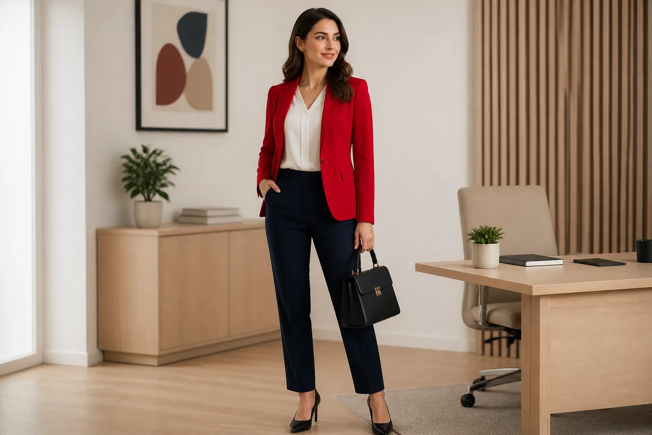 combinații de culori pentru ținute office