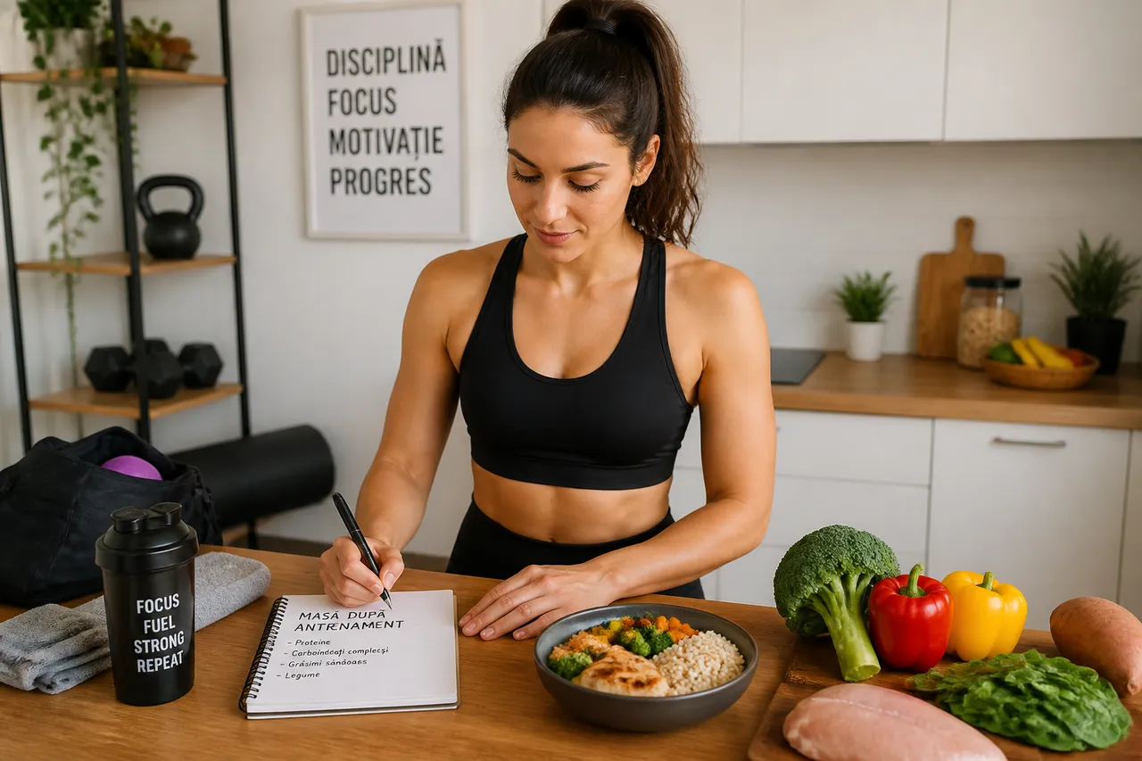 nutriție sportivă pentru femei active