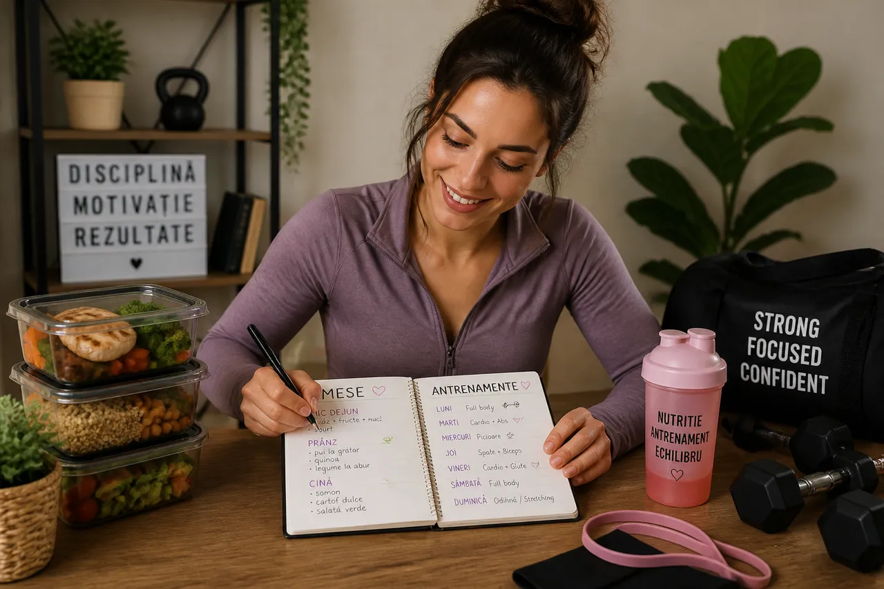 plan alimentar sustenabil pentru fitness recreațional feminin