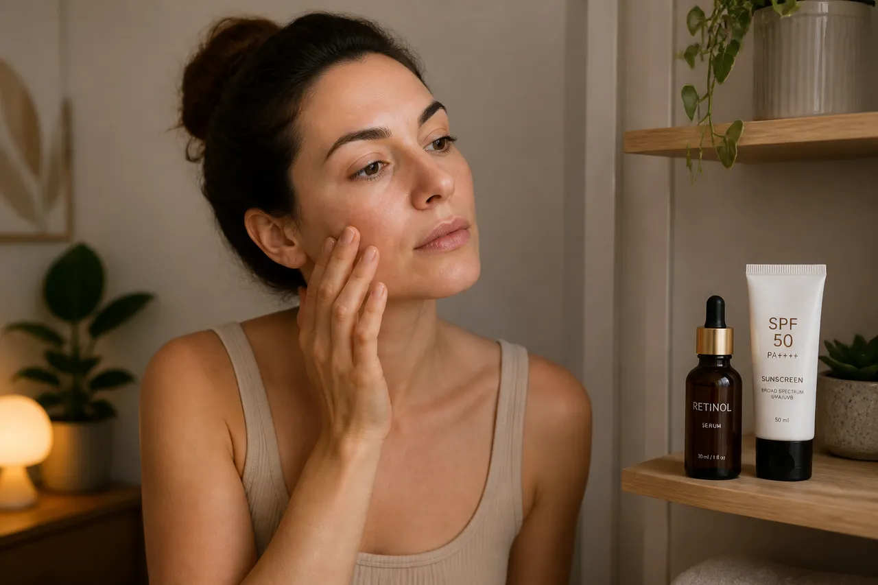 retinol și expunere la soare fără protecție